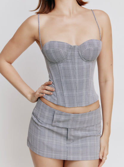 Gray Corset