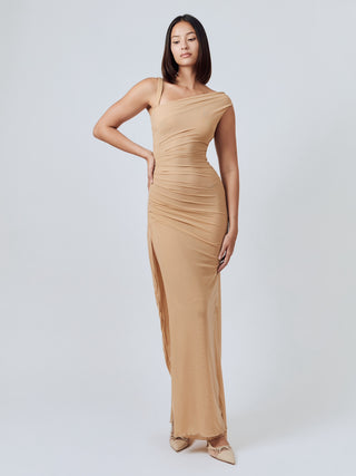 Ruth Maxi Dress - Nude