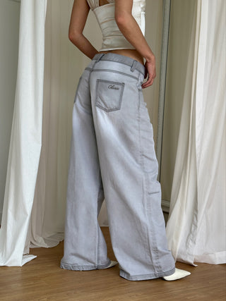 Melanie Boyfriend Denim - Grey