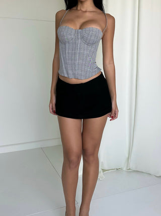 Sample 90's Mini Skirt - Black