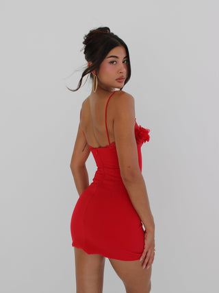 Lucy Dress - Red