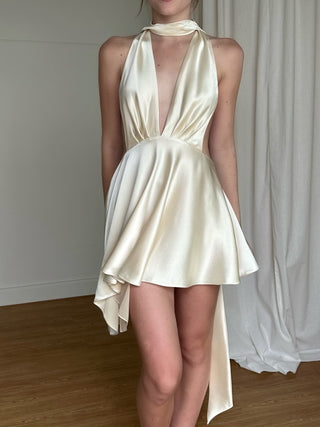 Sample Bella Mini Dress - Ivory