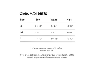 Ciara Maxi Dress