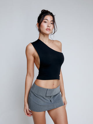 90's Mini Skirt - Grey