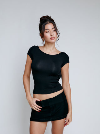 90's Mini Skirt - Black