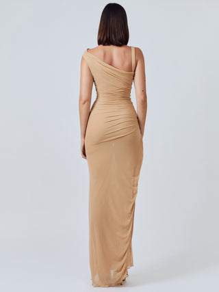 Ruth Maxi Dress - Nude