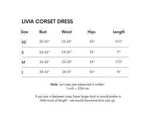 Livia Corset Dress - Black