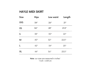 Hayle Midi Skirt
