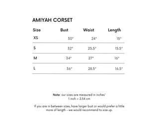 Amiyah Corset