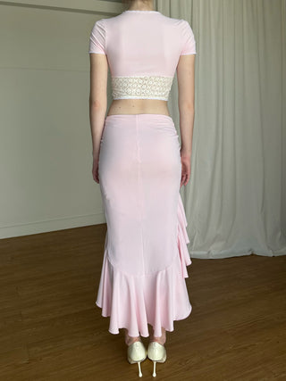 Sample Blanca Midi Skirt - Pink