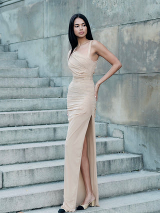 Ruth Maxi Dress - Nude