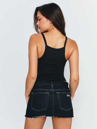 Hannah Mini Skirt - Dark Blue