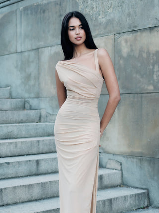 Ruth Maxi Dress - Nude