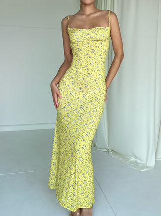 Sample Monica Dress - Yellow