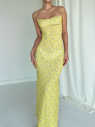 Sample Monica Dress - Yellow