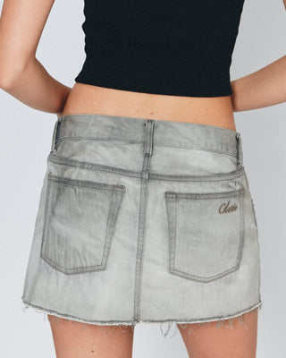 Hannah Mini Skirt - Grey