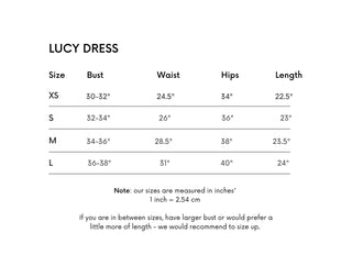 Lucy Dress - Red