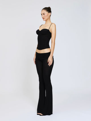 Cherie 90's Corset Mesh - Black