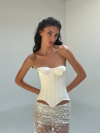 Cherie Amaia Corset - White