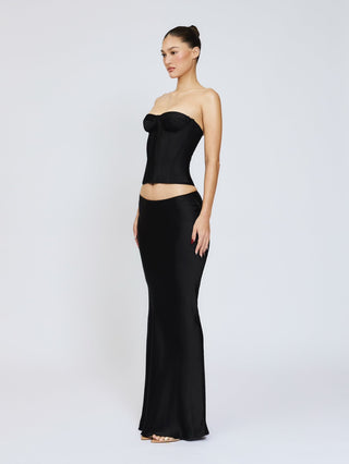 Cherie Amara Corset Top - Black