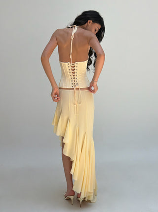 Cherie Amira Maxi Skirt - Yellow