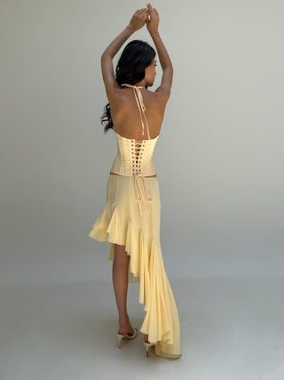 Cherie Amira Maxi Skirt - Yellow