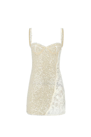 Cherie Anastasia Mini Dress - Sequined
