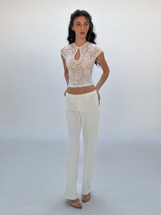 Cherie Bianca Top - White