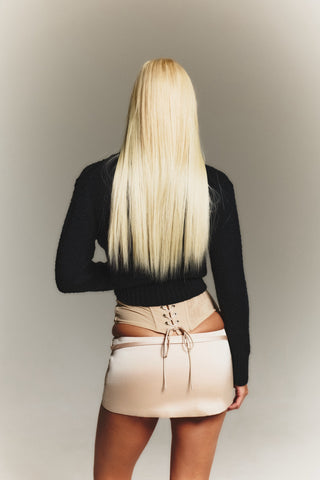 Cherie Bottoms Ines Mini Skirt Nude