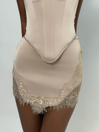 Cherie Bottoms XS Sample Mini Skirt Pink