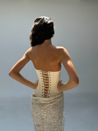 Cherie Clara Maxi Dress Ivory