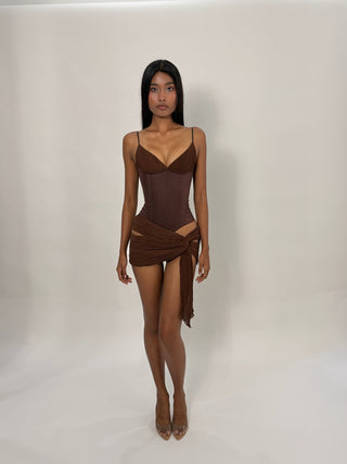 Cherie Corset XS Sample Carolyn Pleated Corset