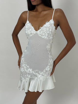 Cherie DRESS XS Sample Bridal Lace Dress