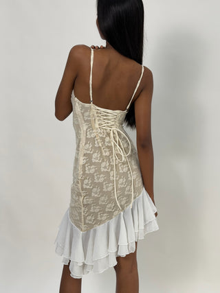 Cherie DRESS XS Sample Lucia Ruffle Dress