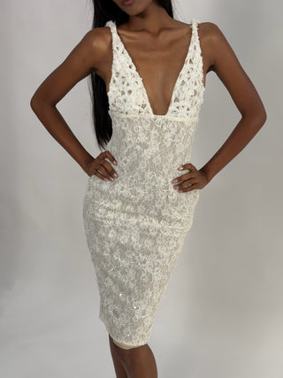 Cherie DRESS XS Sample Marcella Midi Dress