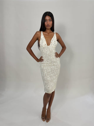 Cherie DRESS XS Sample Marcella Midi Dress
