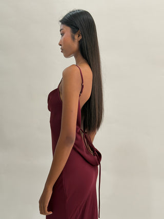 Cherie DRESS XS Sample Maxi Dress Red