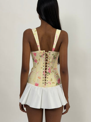 Cherie DRESS XS Sample Mini Dress Floral