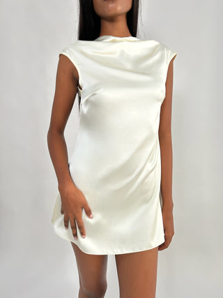 Cherie DRESS XS Sample Mini Dress White