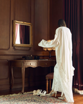 Cherie FS - PREORDER Elodie Bridal Robe - White