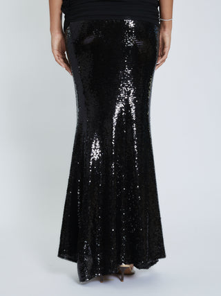 Cherie Gloria Maxi Dress - Black