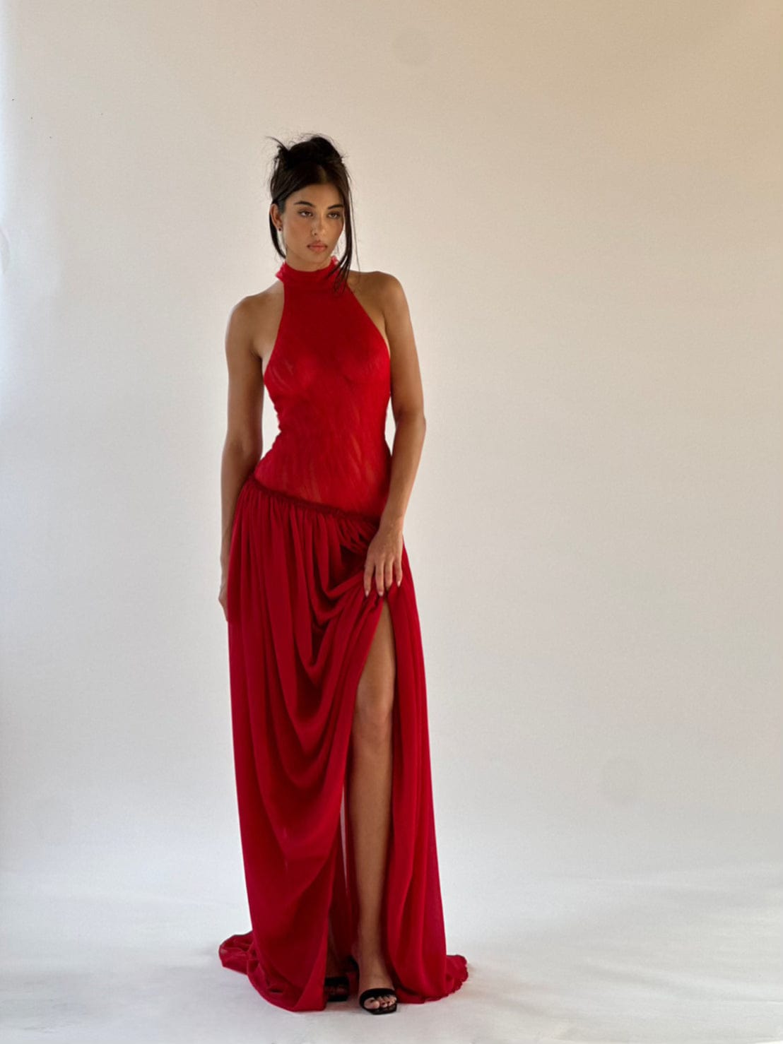 Joelle Maxi Dress - Red Cherie Joelle Maxi Dress - Red Cherie