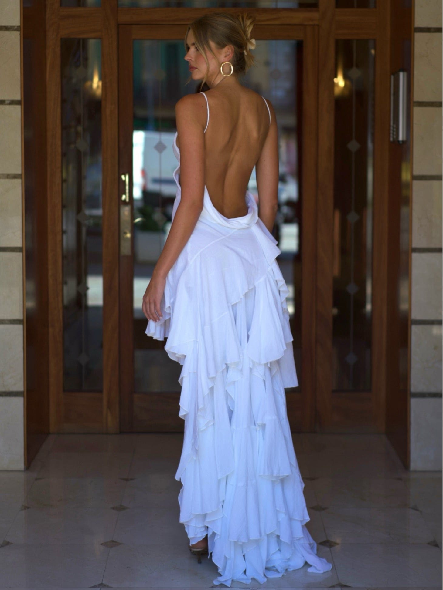 Luisa Ruffle Maxi Dress Luisa Ruffle Maxi Dress