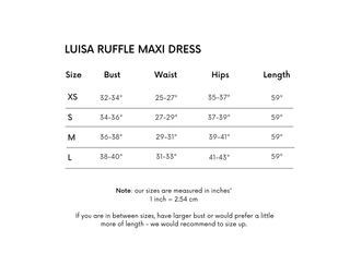 Cherie Luisa Ruffle Maxi Dress