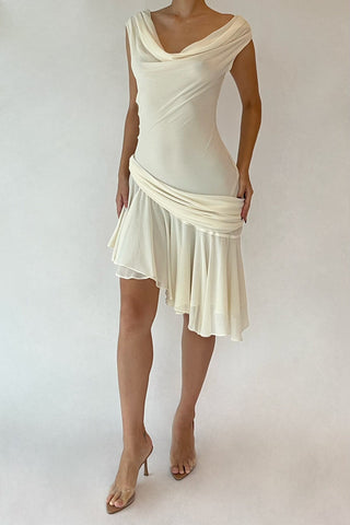 Cherie M Sample Carla Midi Dress - Ivory