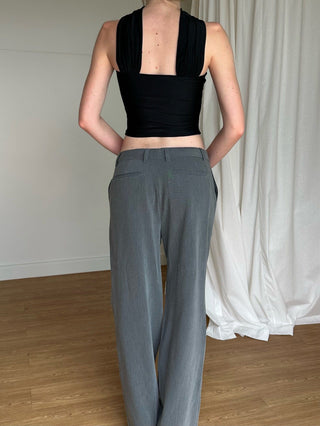 Cherie M Sample Rylee Boyfriend Pants - Grey