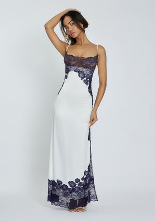 Cherie Marcelline Maxi Dress - White
