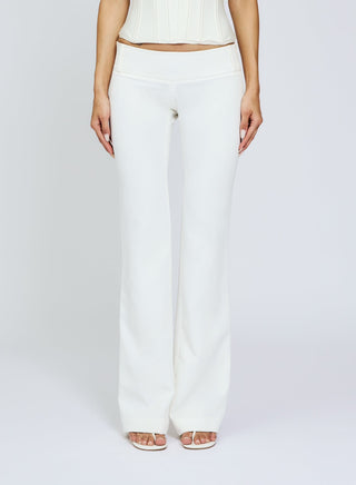 Nara pants - White – Cherie Nara pants - White – Cherie