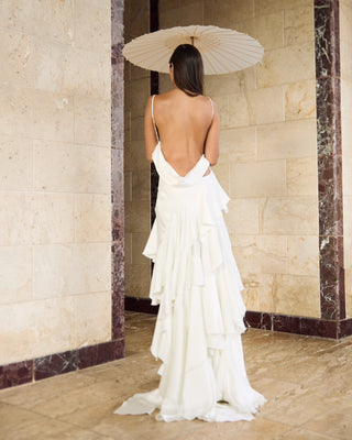 Cherie Rosalinda Maxi Dress - Ivory