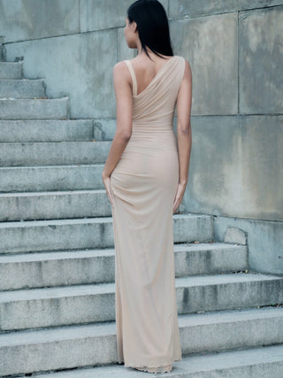 Cherie Ruth Maxi Dress - Nude